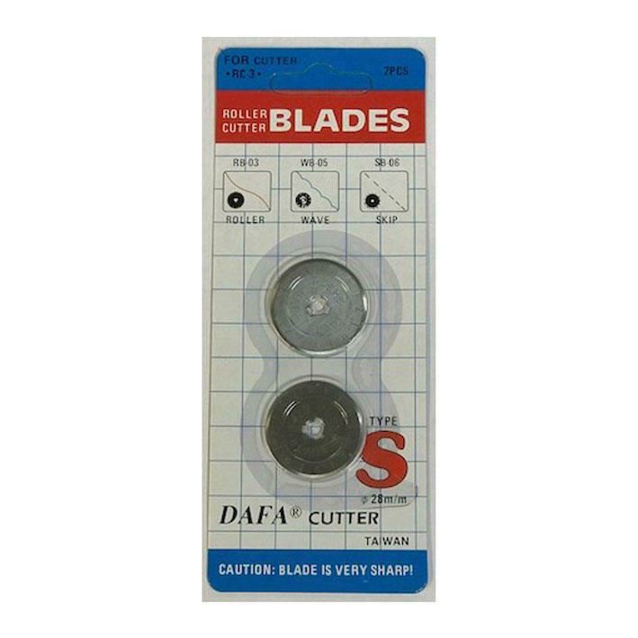 Rotary Cutter Soft Grip Handle Left Right Hand 28 45 60mm DAFA Craft Fabric