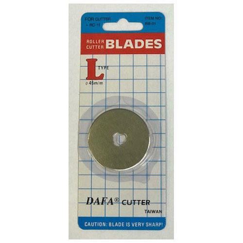 Rotary Cutter Soft Grip Handle Left Right Hand 28 45 60mm DAFA Craft Fabric