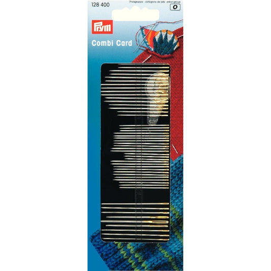Prym - Hand sewing needles - Combi card of 50 assorted - 128400