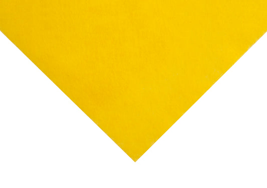 Felt: Acrylic: 23 x 30cm: Yellow