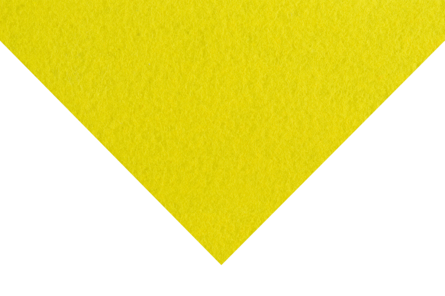 Felt: Acrylic: 23 x 30cm: Fluorescent yellow