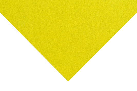 Felt: Acrylic: 23 x 30cm: Fluorescent yellow