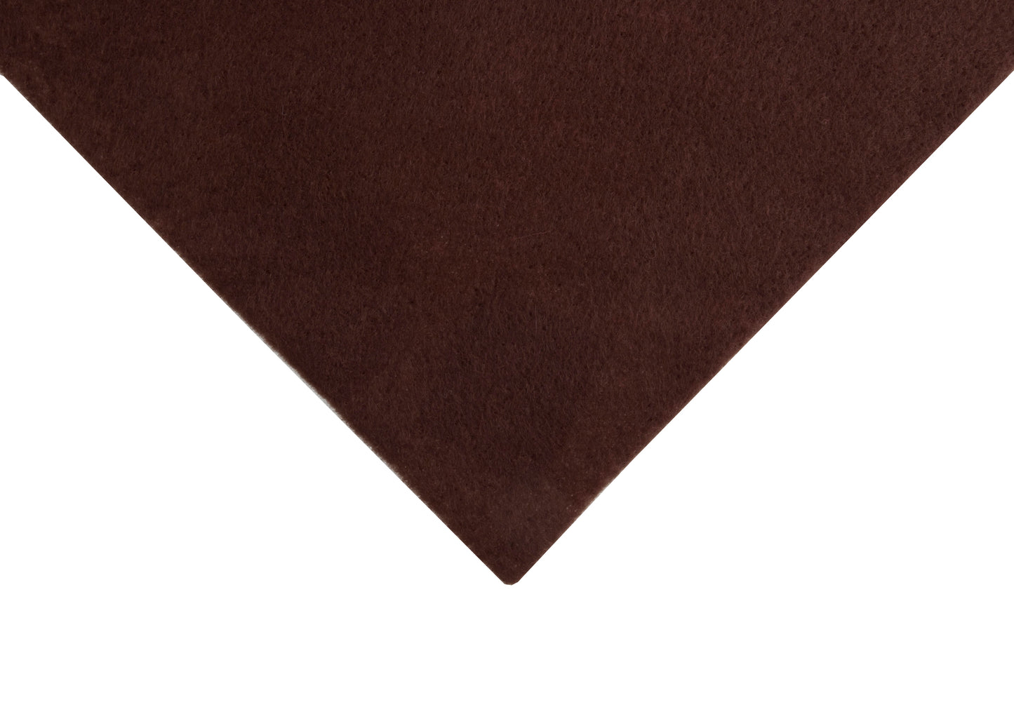 Felt: Acrylic: 23 x 30cm: Sticky Back: Brown