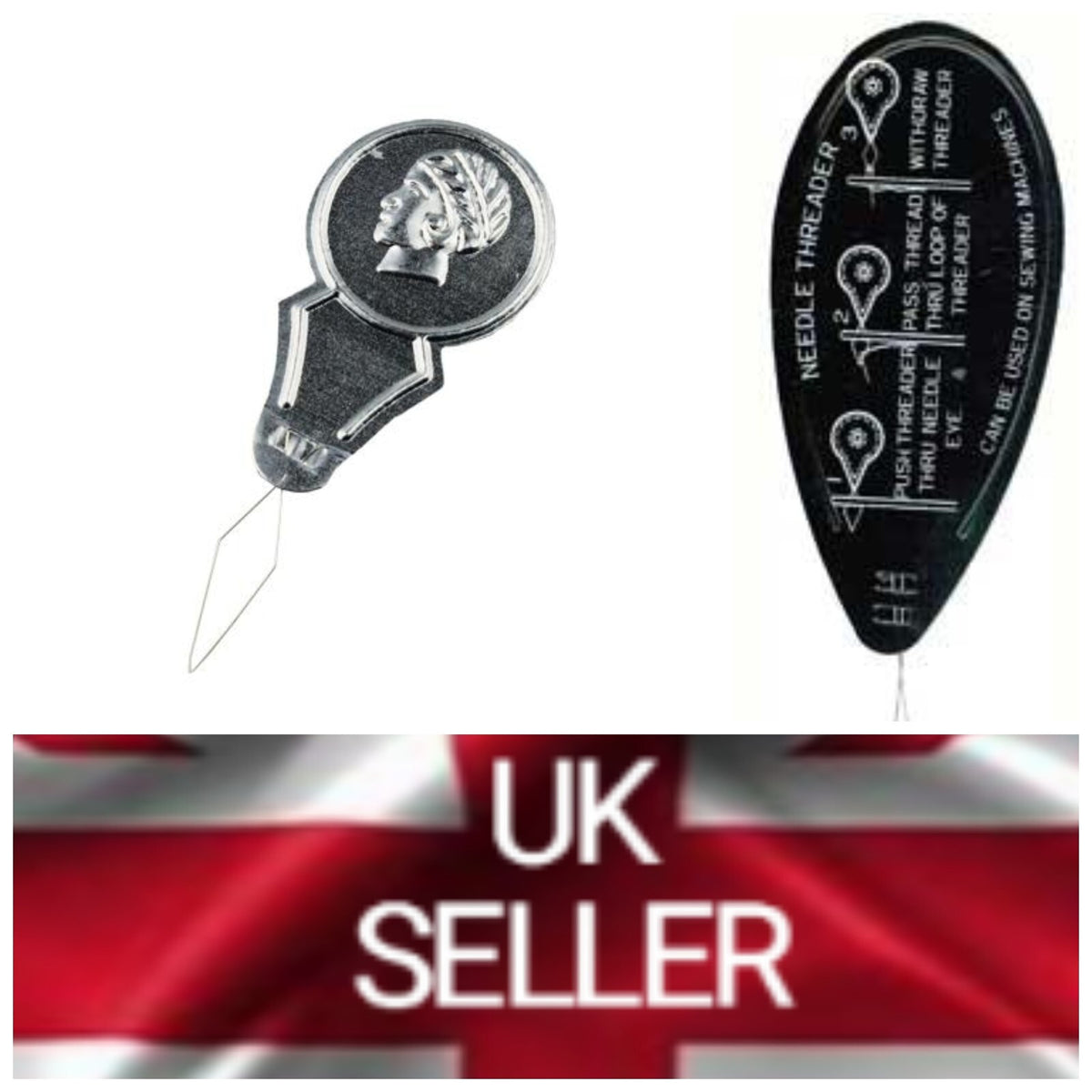 Needle Threader Threaders For Hand Sewing or Sewing Machine