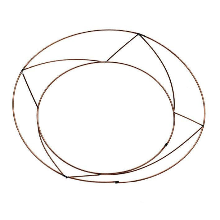Wreath Form Ring Flat & Raised Wire Frame Christmas Funeral Rings 8 10 12 14 16