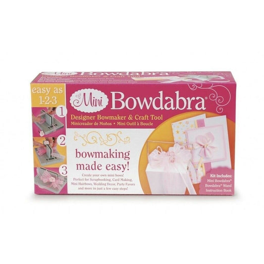 Darice Bowdabra Mini ribbons Bow maker