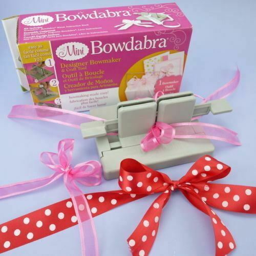 Darice Bowdabra Mini ribbons Bow maker