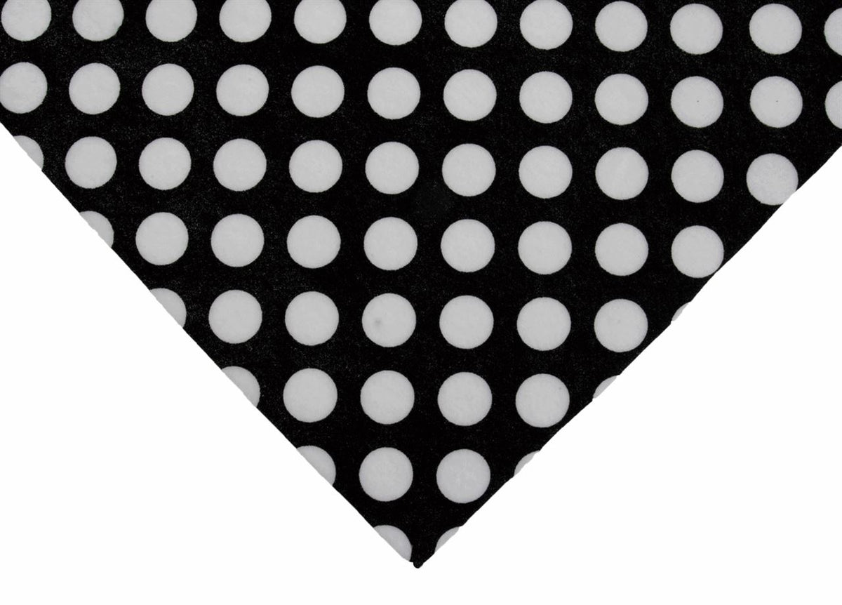 A4 12 x 9 inch Polkadot polka dot Felt Sheets