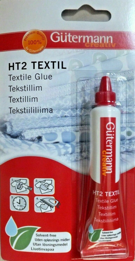 Gutermann Creativ HT2 textile fabric glue 20g