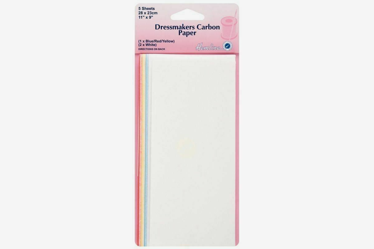 Hemline dressmakers carbon paper - Assorted 5 Sheets H753