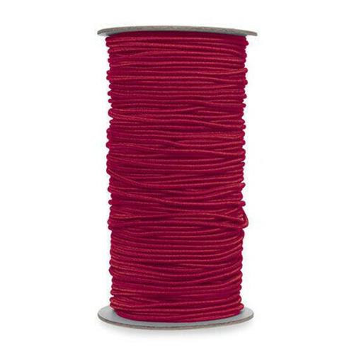Round cord elastic - red - 2mm