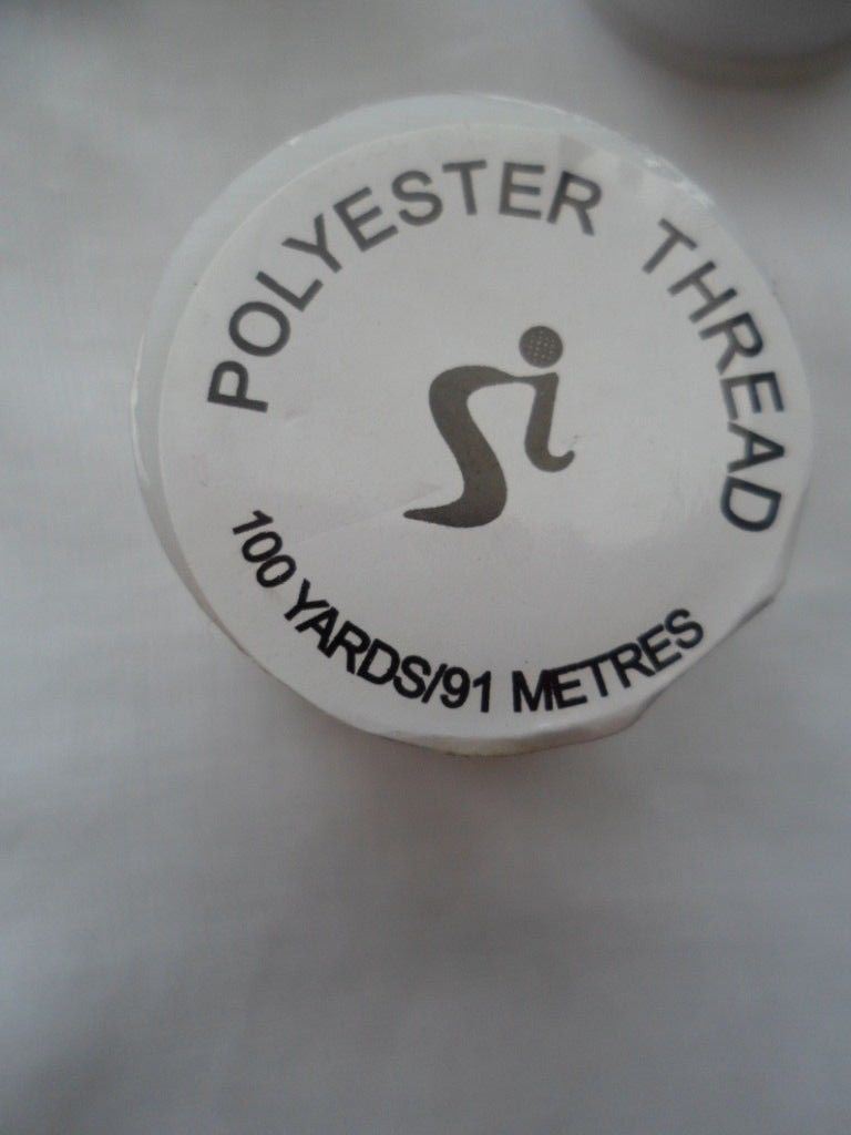 Polyester Sewing Thread - White - 91M rolls