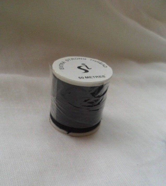 Extra strong sewing thread - Black - 50M rolls