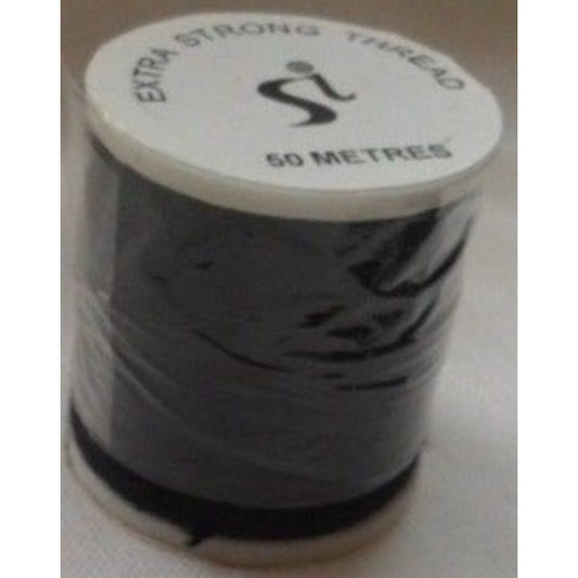 Extra strong sewing thread - Black - 50M rolls