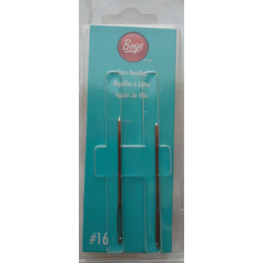 Hand sewing needles - Size 16 yarn needles - 2 needles