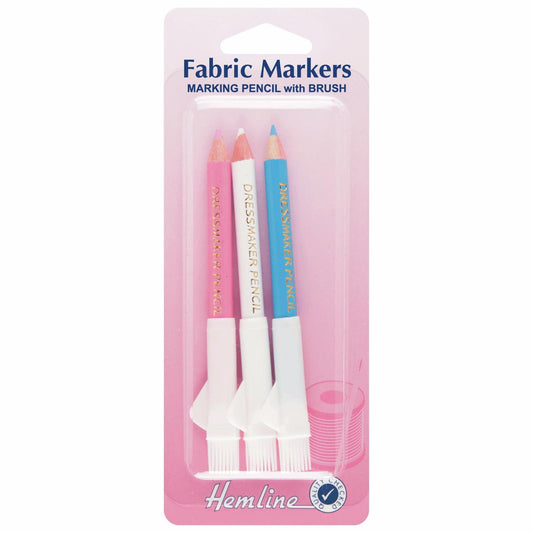 Hemline Pencils: Dressmakers with Brush: 3 Colours