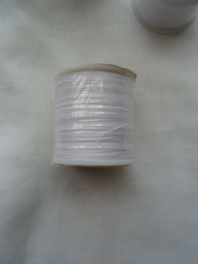 Extra strong sewing thread - White - 50M rolls