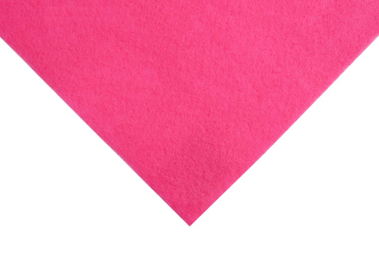 Felt: Acrylic: 23 x 30cm: Shocking pink