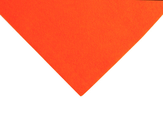 Felt: Acrylic: 23 x 30cm: Orange
