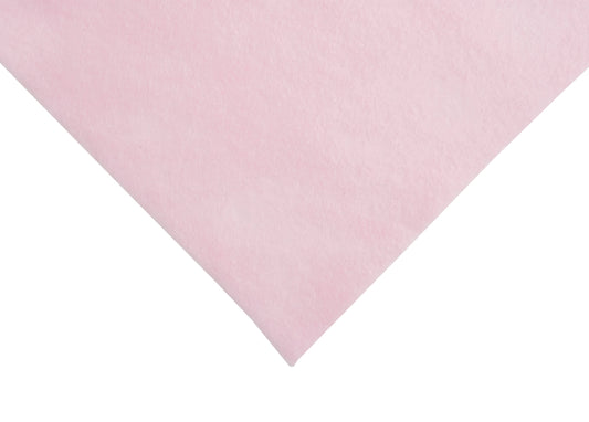 Felt: Acrylic: 23 x 30cm: Baby pink
