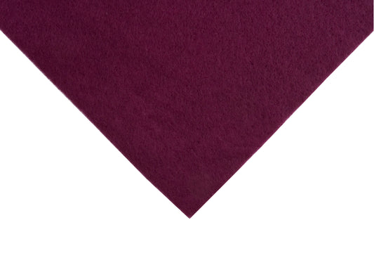 Felt: Acrylic: 23 x 30cm: Wine