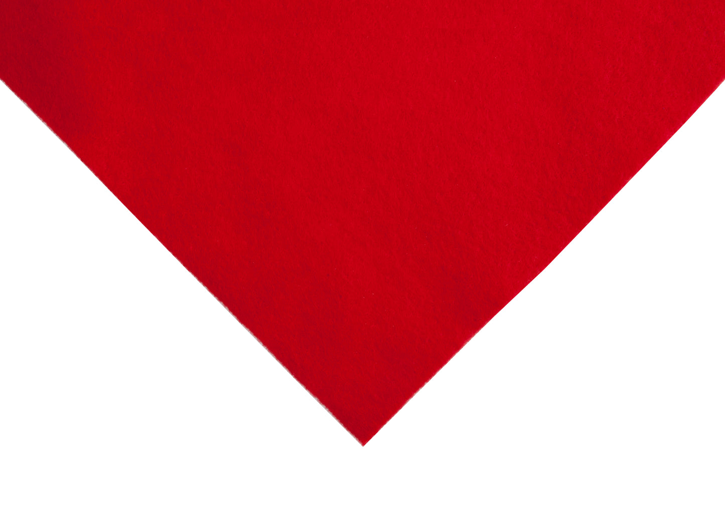 Felt: Acrylic: 23 x 30cm: Sticky Back: Red