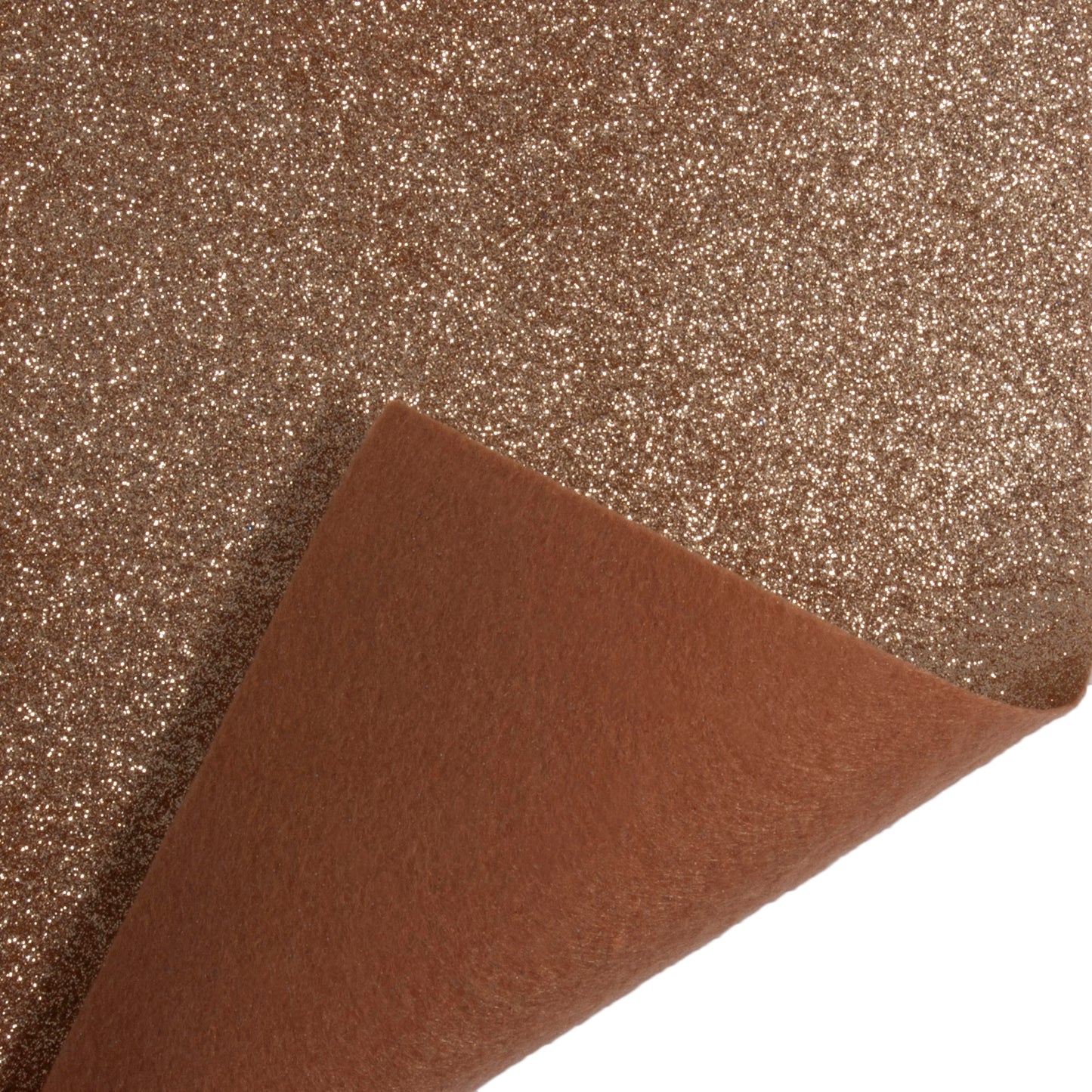 Glitter Felt Sheets: 30 x 23cm: Rose gold