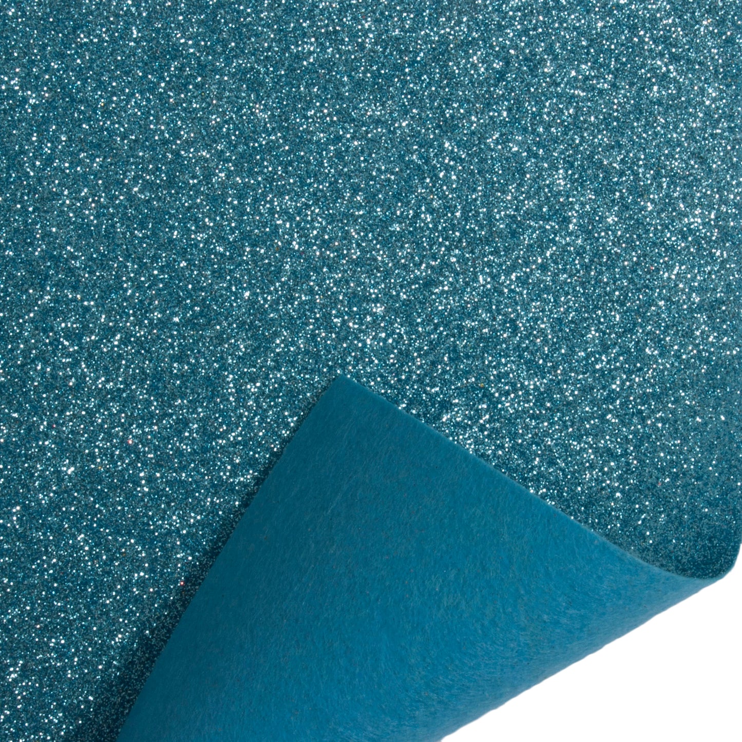 Glitter Felt Sheets: 30 x 23cm: Light Blue