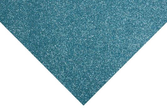 Glitter Felt Sheets: 30 x 23cm: Light Blue
