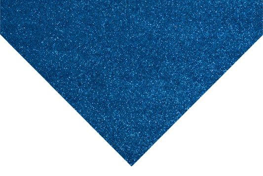 Glitter Felt Sheets: 30 x 23cm: Royal Blue