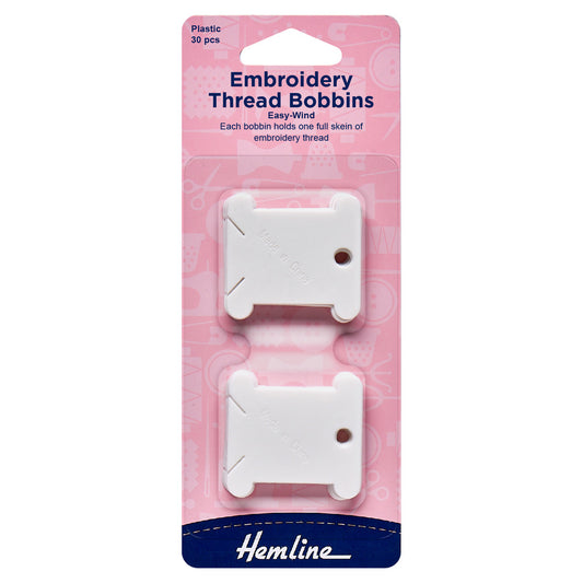 Embroidery Thread Bobbins: Paper: 50 Pieces