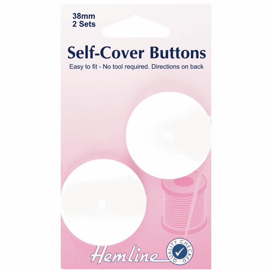 Buttons: Self-Cover: Nylon: 38mm