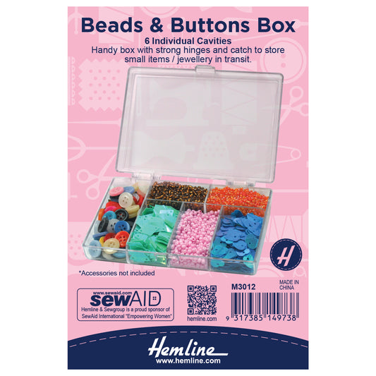 Beads and Buttons Organiser