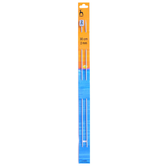 Pony knitting Pins: Single-Ended: Classic: 30cm x 2.00mm