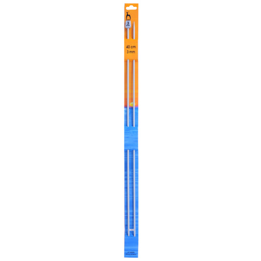Pony knitting Pins: Single-Ended: Classic: 40cm x 3.00mm