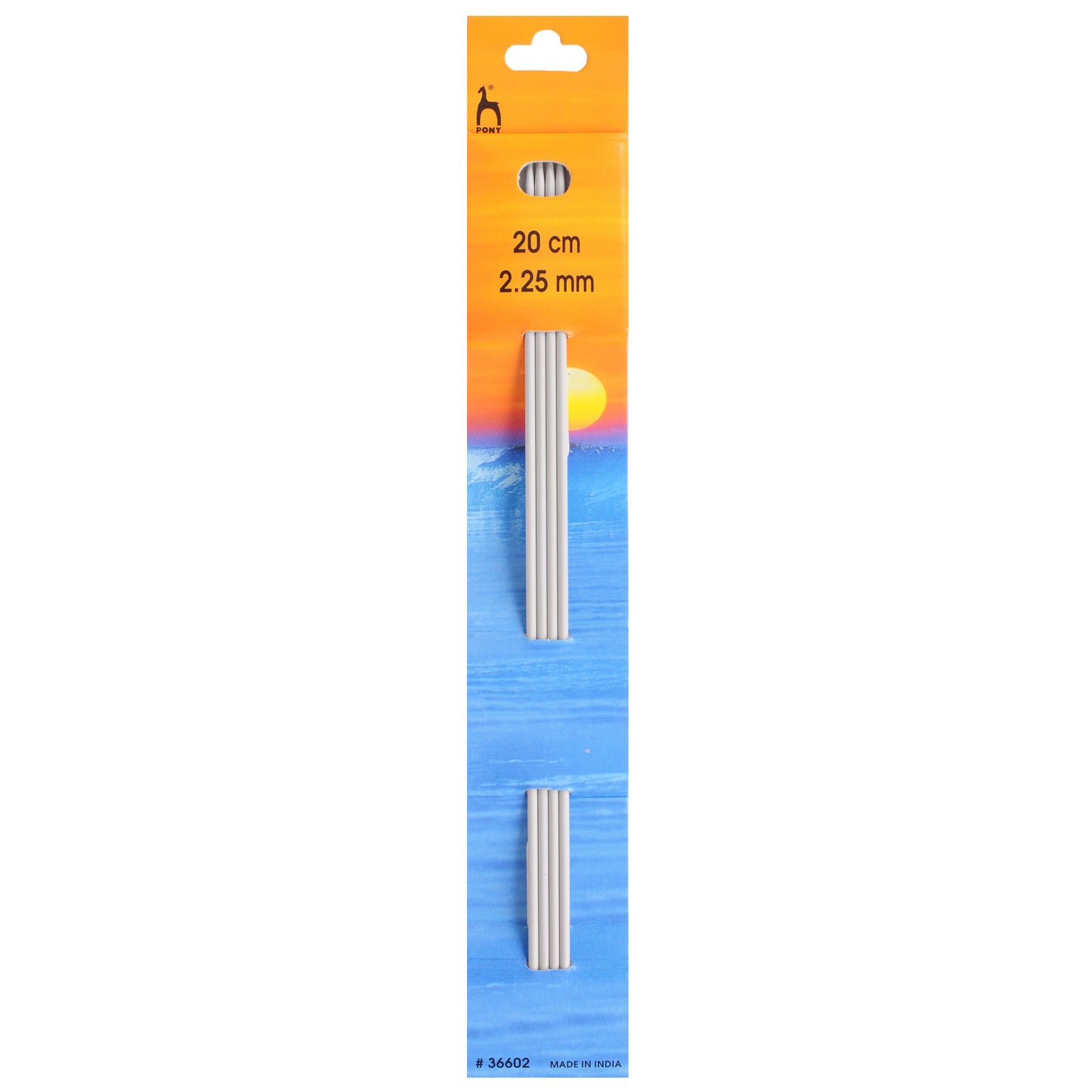 Pony Classic knitting Pins: Double-Ended: Set of Four: 20cm x 2.25mm