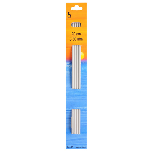 Pony Classic knitting Pins: Double-Ended: Set of Four: 20cm x 3.50mm