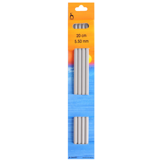 Pony Classic knitting Pins: Double-Ended: Set of Four: 20cm x 5.50mm